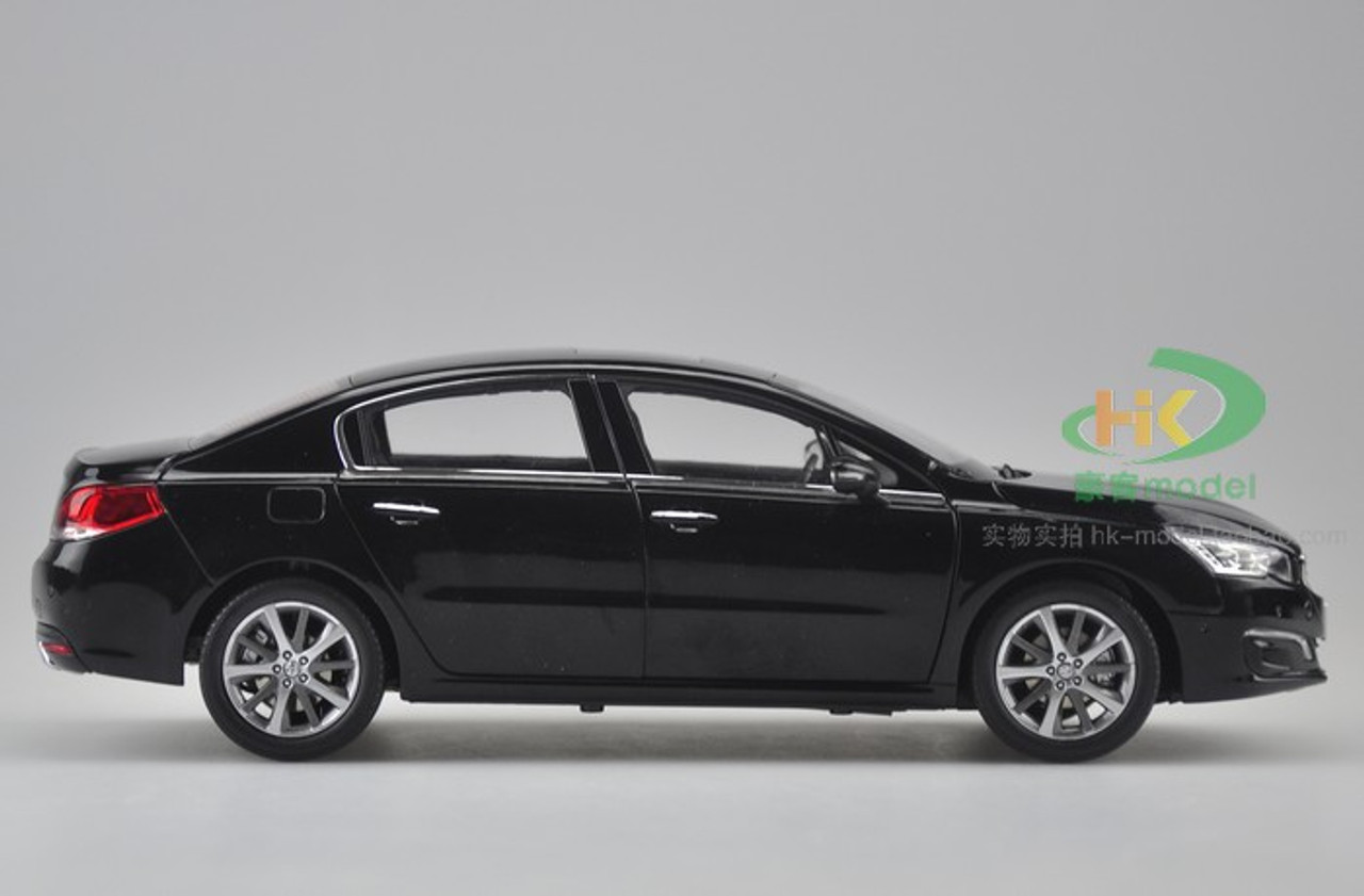 1/18 Dealer Edition 2015 Peugeot 508 508L (Black) Diecast Car 