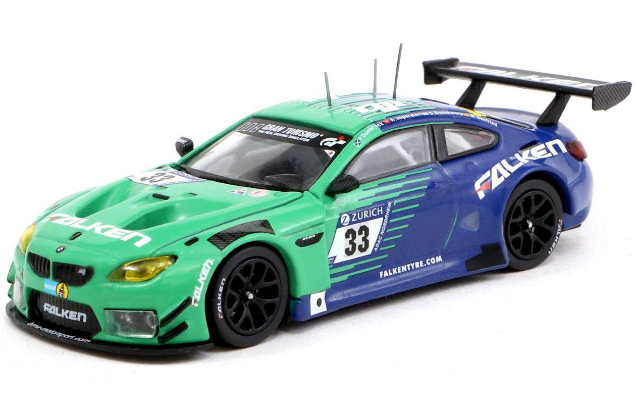 Tarmac Works 1:64 - BMW M6 GT3 Nurburgring 24hr 2017 #33 Falken