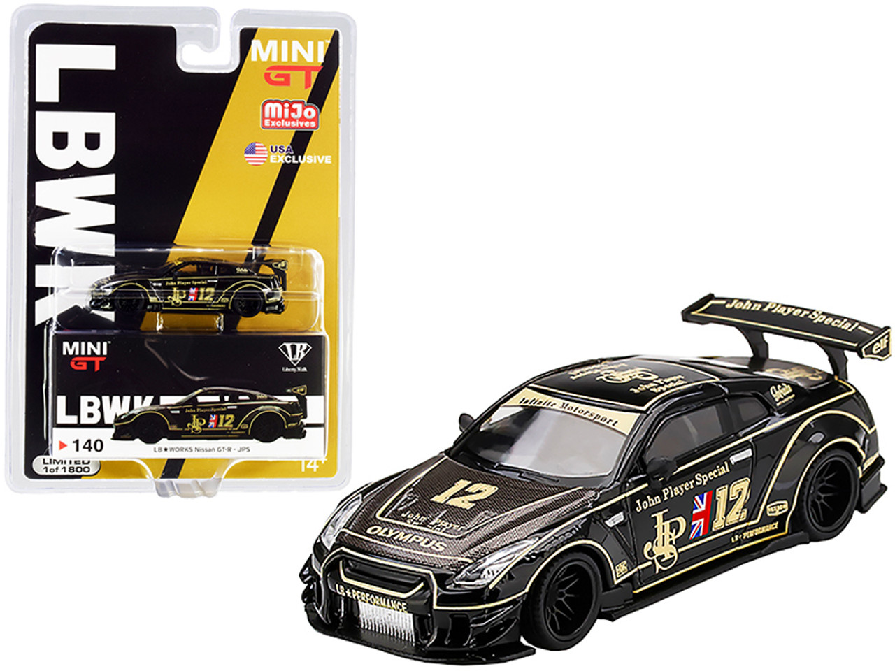 Nissan GT-R (R35) Type 2 Rear Wing Version 3 LB Works #12