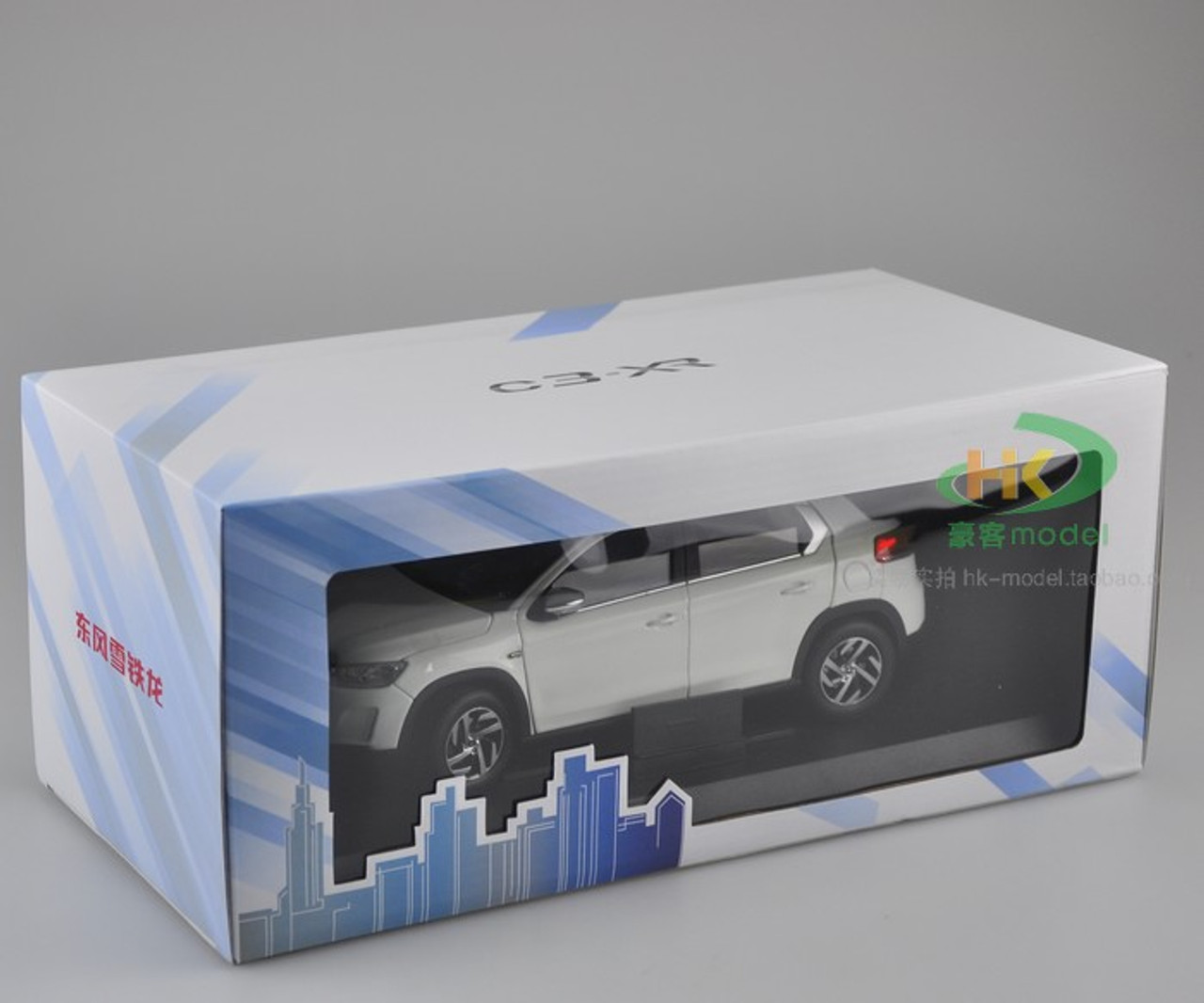 1/18 Dealer Edition Citroen C3-XR (White) Diecast Car Model