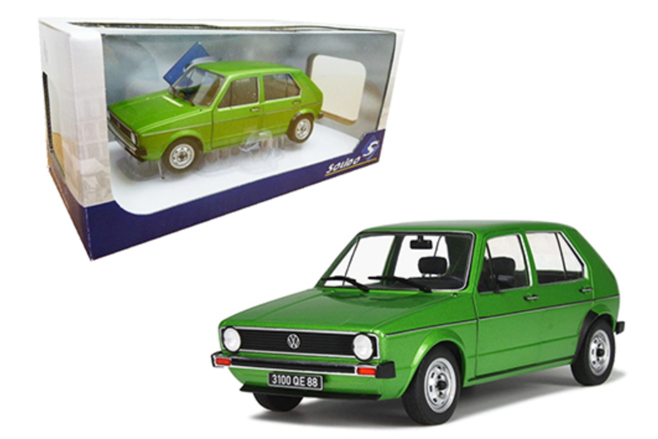 Volkswagen Golf L Viper Green Metallic 1/18 Diecast Model Car by Solido