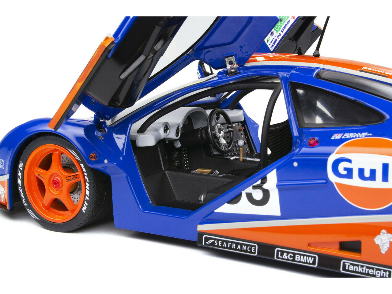 1/18 Solido 1996 McLaren F1 GTR #33 9th 24h LeMans Gulf Racing