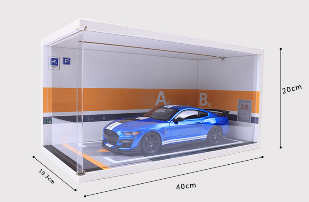 1/18 One Car Dioroma Display Case w/ LED (car model not included)