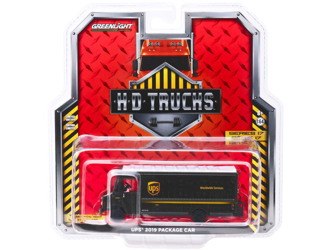 レア！チェイス！グリーンライト　UPS　2019　パッケージカー　1/64　新品 2019 Package Car 