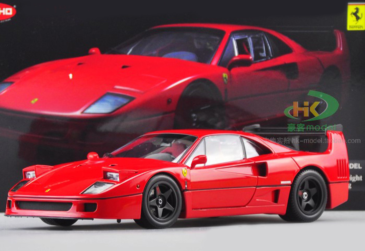 1/18 Kyosho Ferrari F40 Light Weight LM Wing (Red) Diecast Car