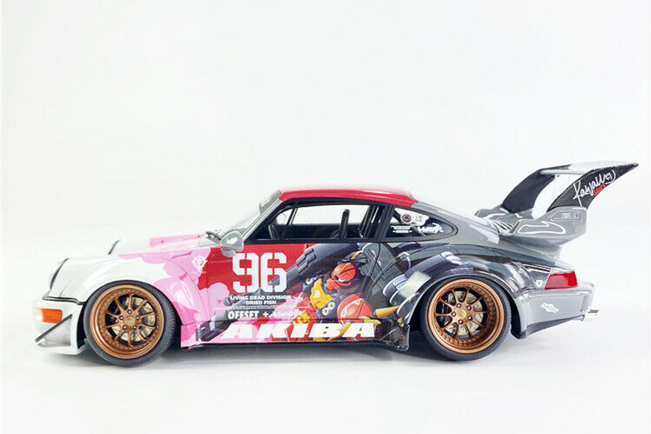 1/18 GT Spirit Porsche 911 964 RWB AKIBA Resin Car Model Limited 888 Pieces