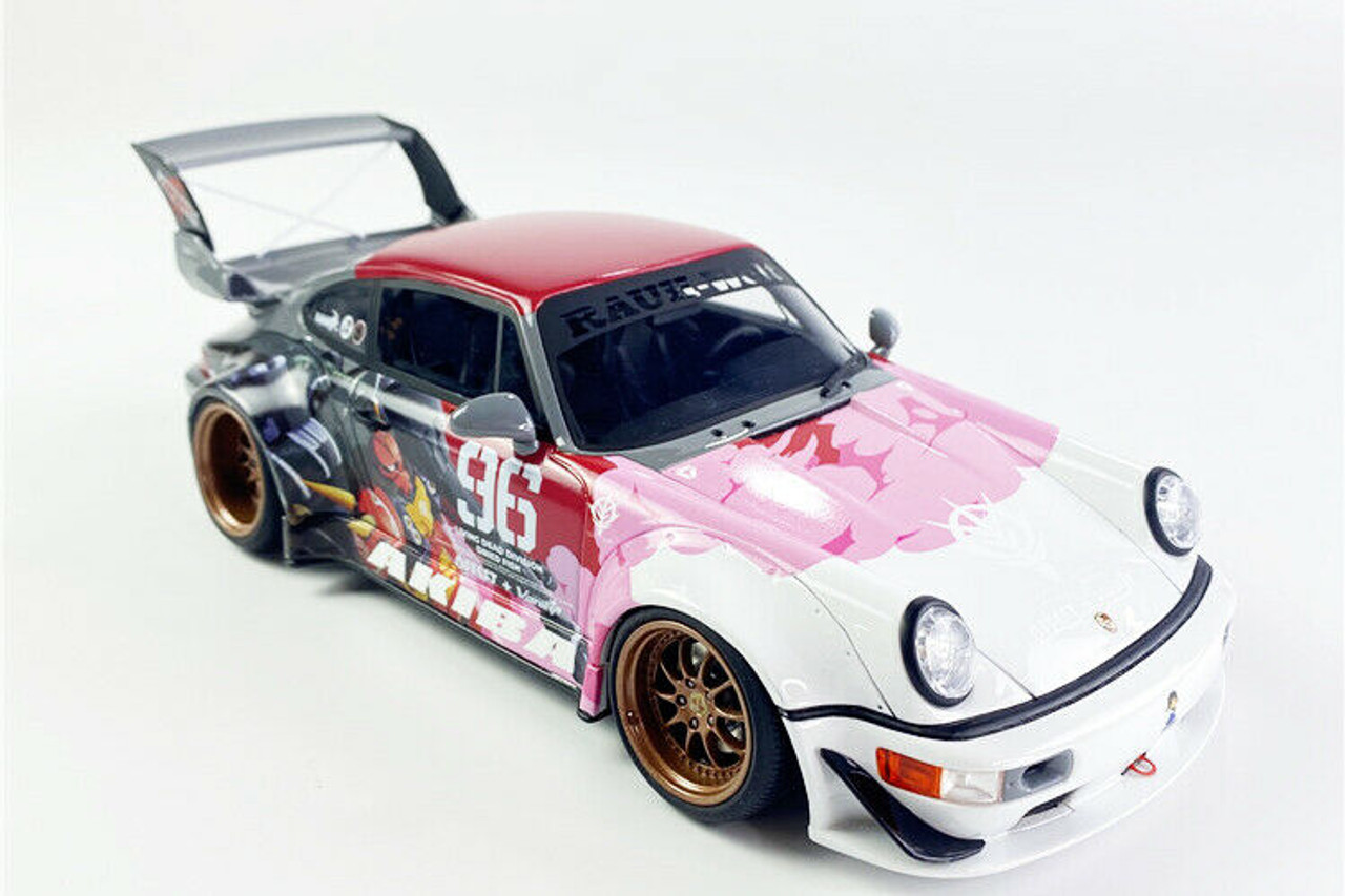 1/18 GT Spirit Porsche 911 964 RWB AKIBA Resin Car Model Limited 888 Pieces