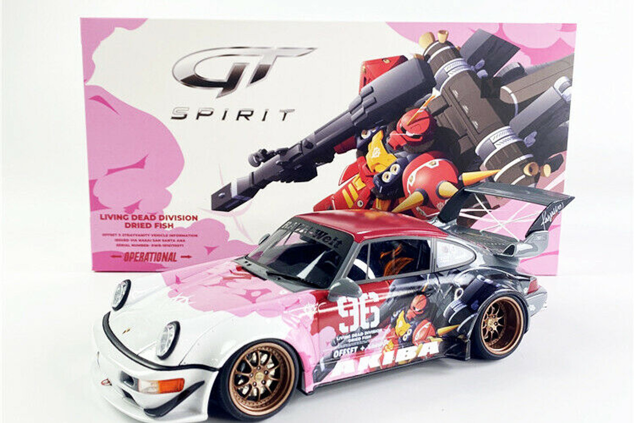 GT SPIRIT RWB997 赤1/18 1/18 GT Spirit - RAUH-Welt Begriff (RWB) 997 Phila - Red