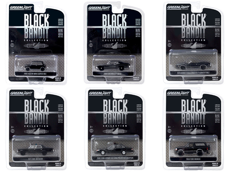 GREENLIGHT BLACK BANDIT 6個セット Black Bandit