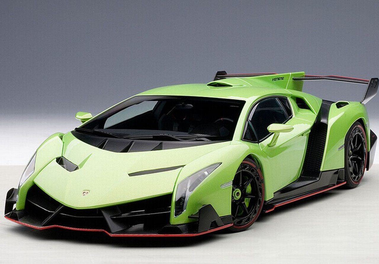 1/18 AUTOart Signature Lamborghini Veneno (Green) Diecast Car Model