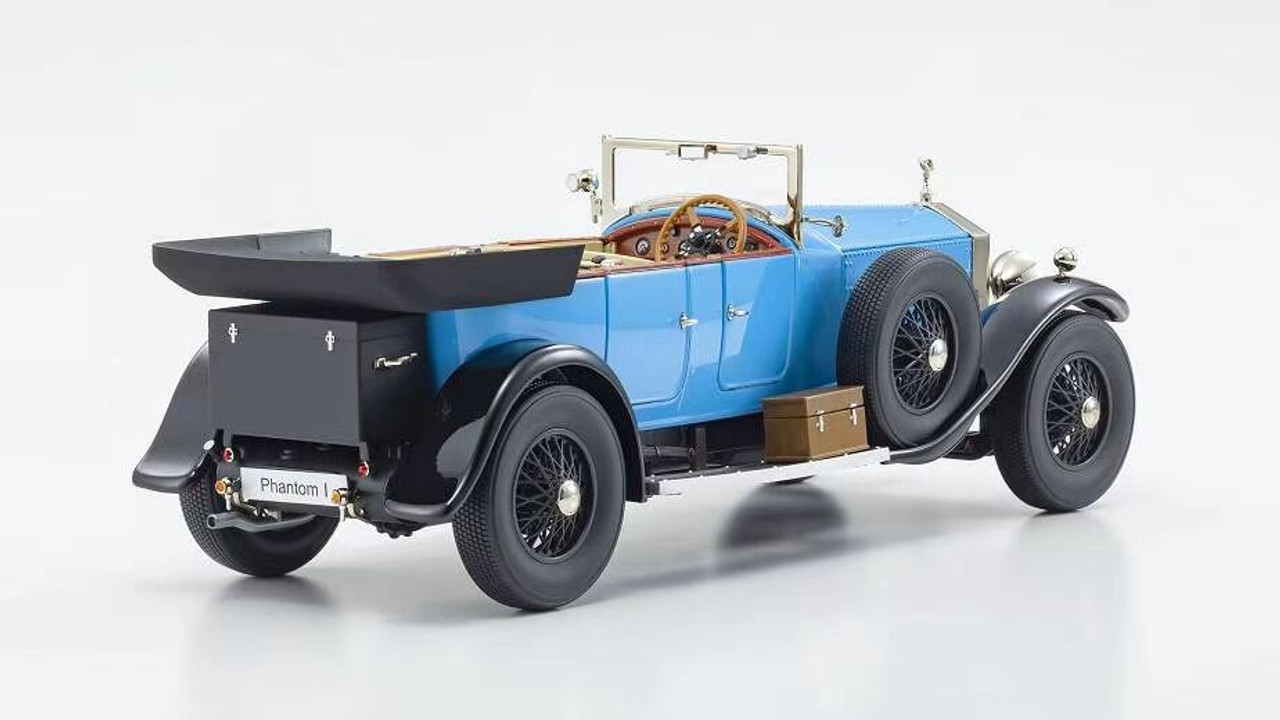 1/18 Kyosho 1927 Rolls-Royce Phantom ONE Phantom I Phantom 1 (Blue) Diecast Model