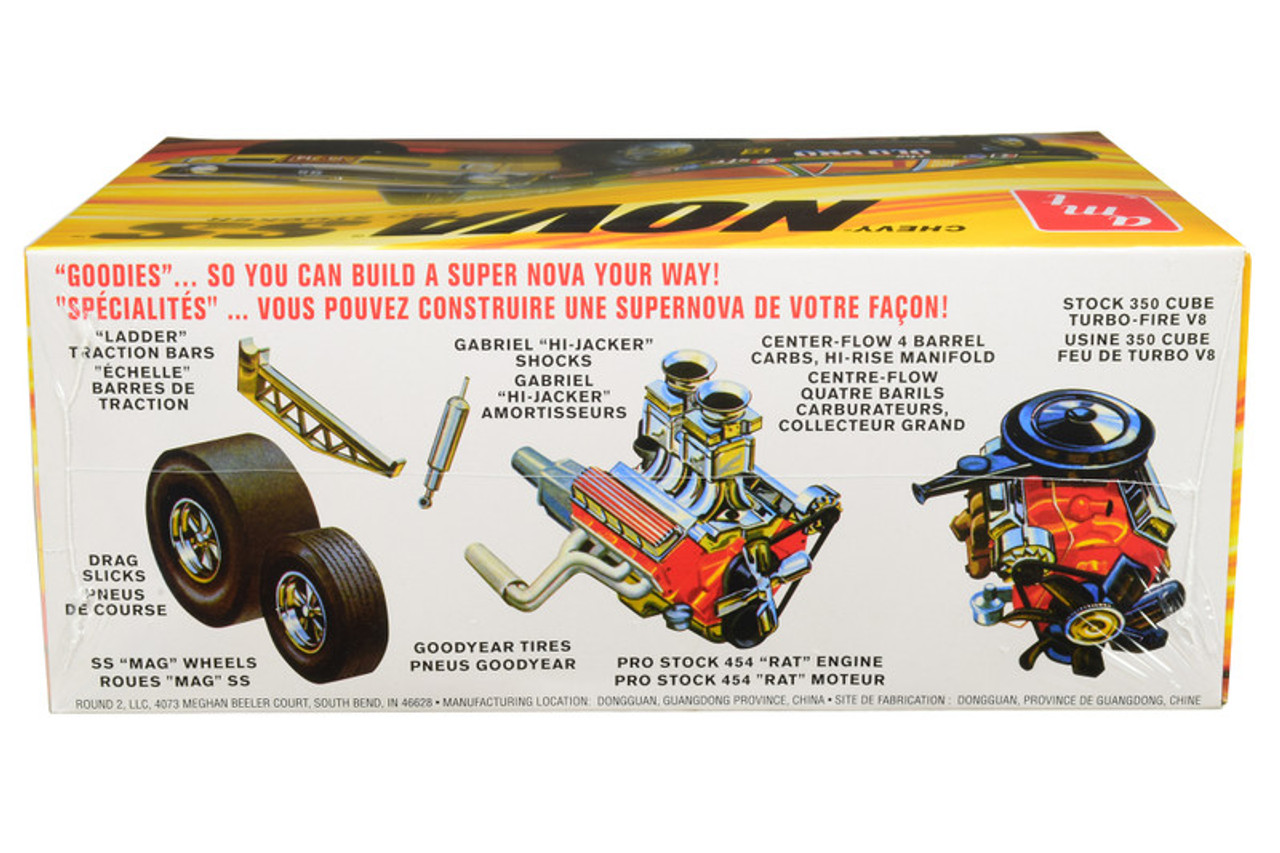 Skill 2 Model Kit 1972 Chevrolet Nova SS "Pro Stocker" 1/25 Scale Model by AMT