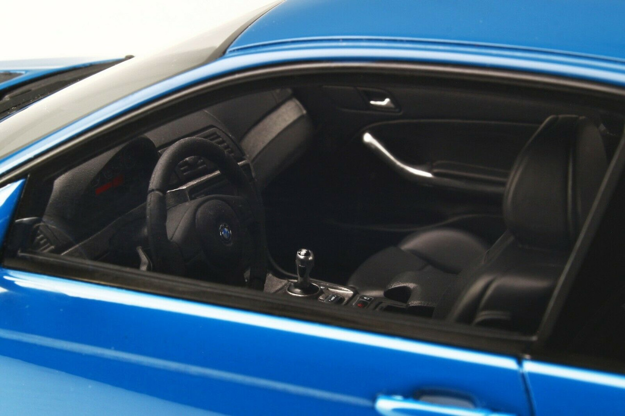 1/18 OTTO BMW E46 M3 V2 (Laguna Seca Blue) Resin Car Model Limited