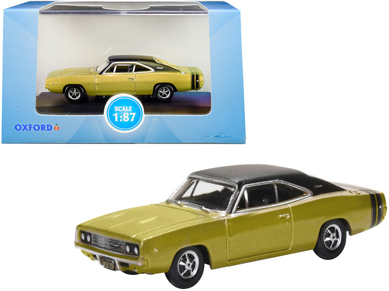 Miniatura Carro Dodge Charger (1968) - Preto - 1:87 - Ho - Oxford - Foto 7