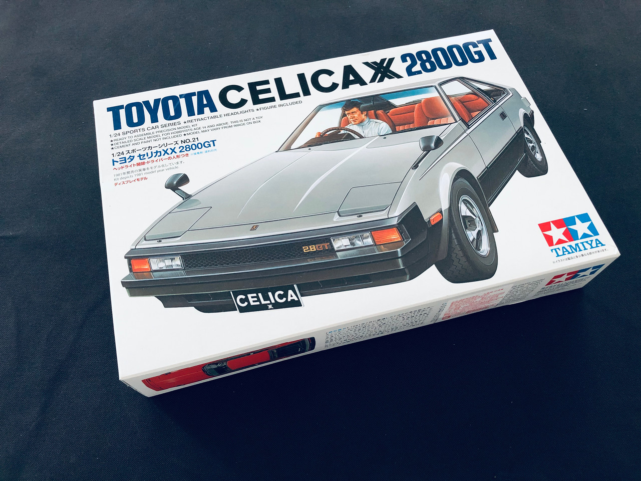 TAMIYA - Toyota Celica XX 2800GT - 1/24 Scale Model Kit - No. 21