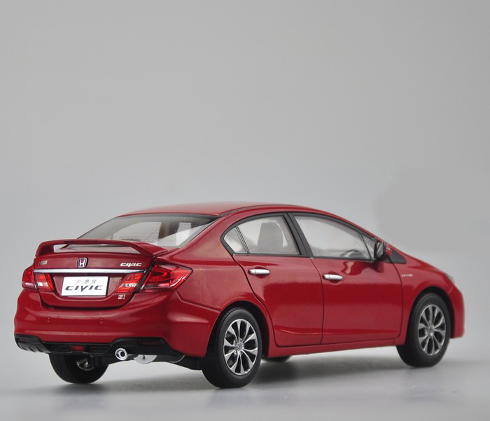 1/18 Dealer Edition Honda Civic (Red) 9th Generation (2012–2015