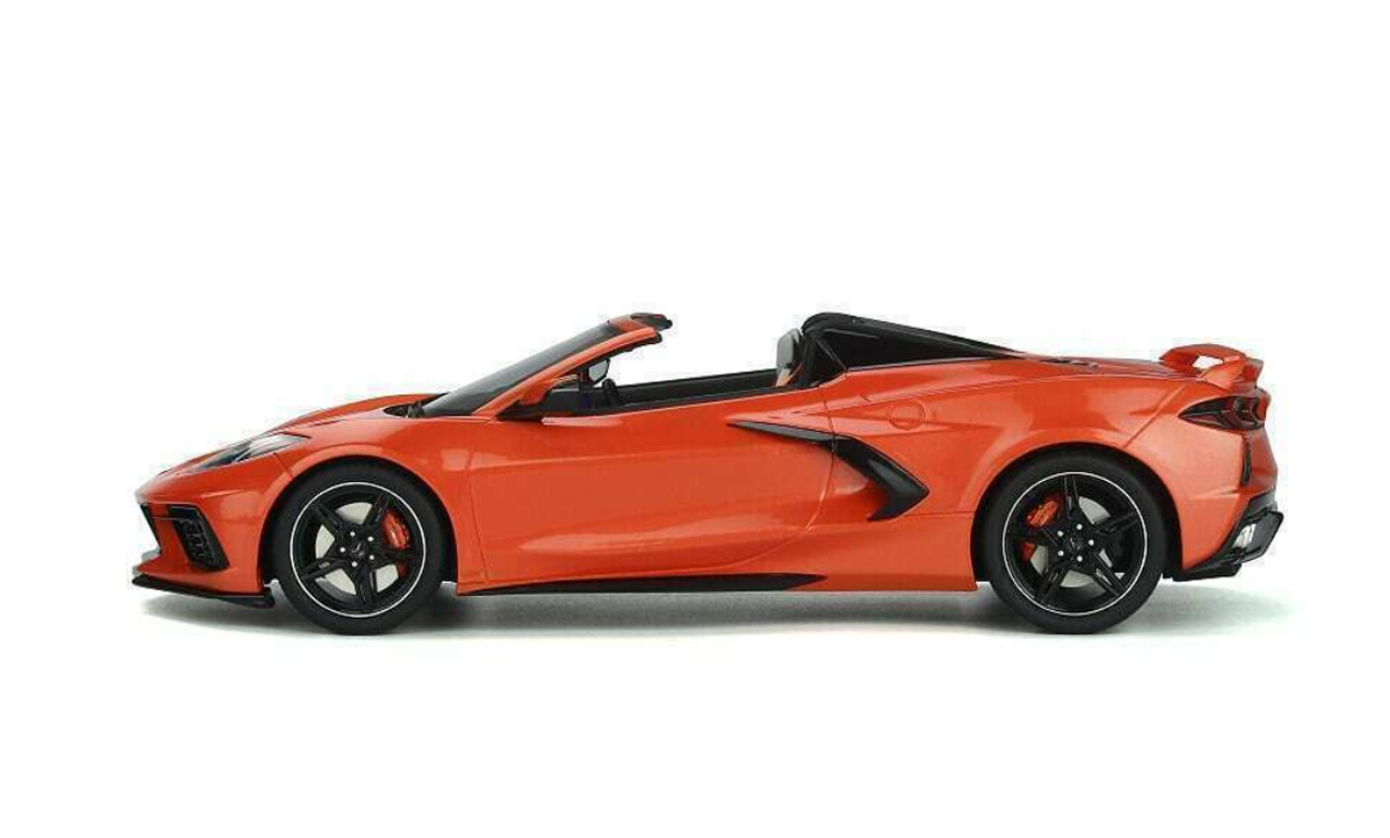 1/18 GT Spirit Chevrolet Chevy Corvette C8 Spyder (Orange) Resin Car Model