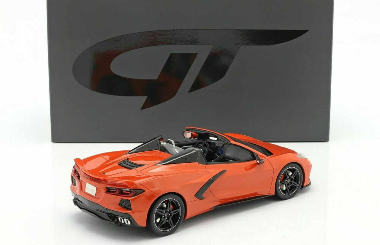 1/18 GT Spirit Chevrolet Chevy Corvette C8 Spyder (Orange) Resin Car Model