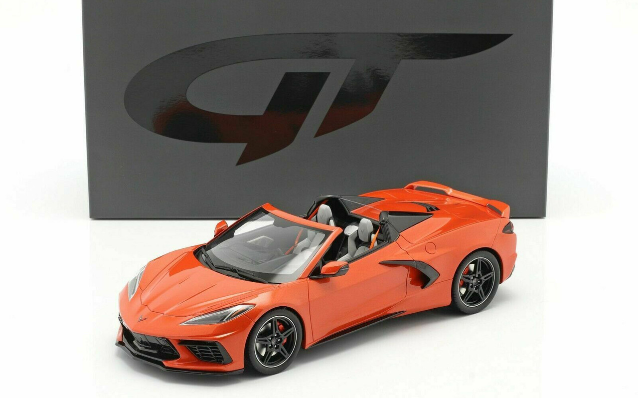 1/18 GT Spirit Chevrolet Chevy Corvette C8 Spyder (Orange) Resin Car Model