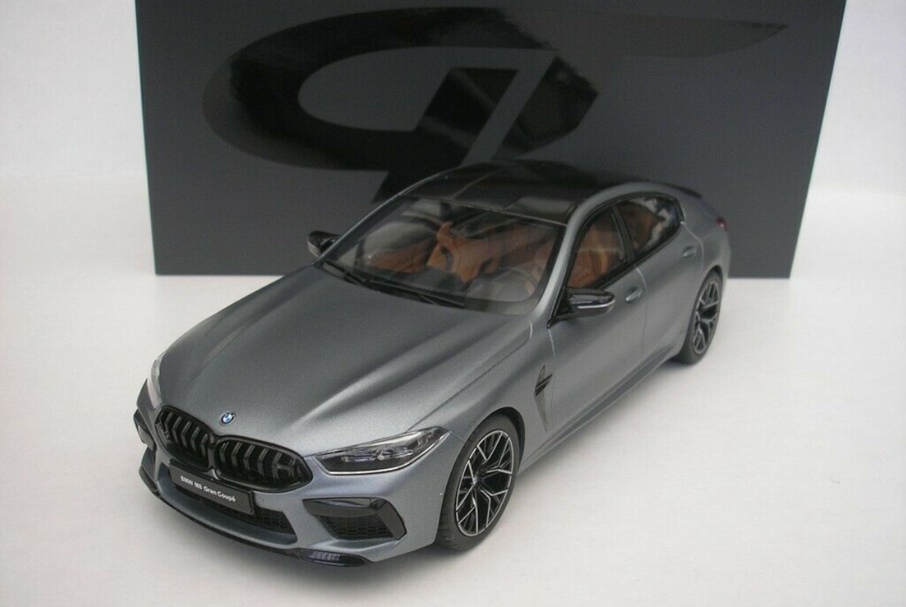 1 18 Gt Spirit Bmw M8 Gran Coupe Frozen Bluestone Metallic Grey Resin Car Model Livecarmodel Com