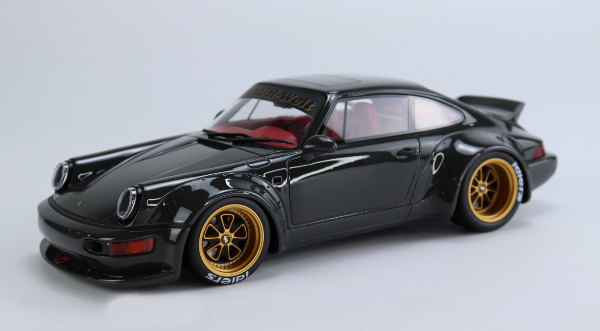 GTスピリット 1⁄18 PORSCHE 911 RWB カーキグリーン Porsche 911 RWB