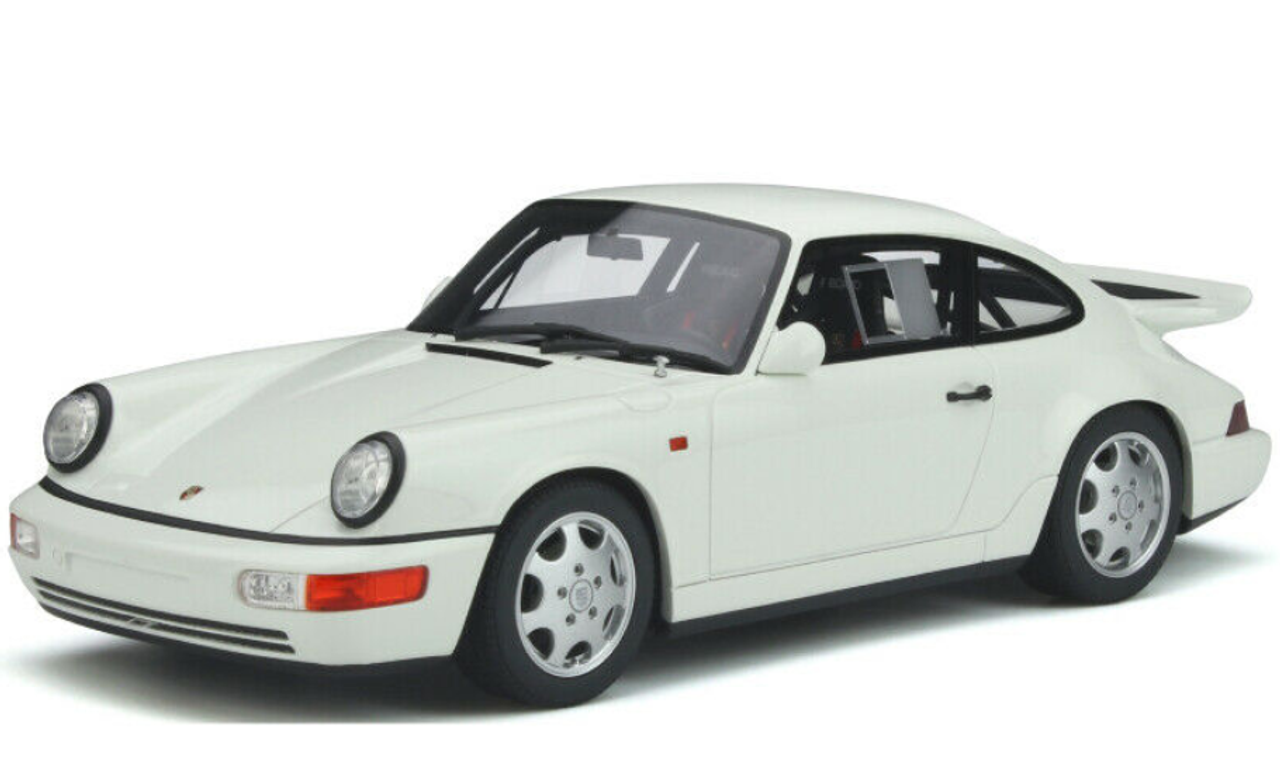 1/18 GT Spirit 1991 Porsche 911 964 Carrera 4 Lightweight (White) Resin Car Model