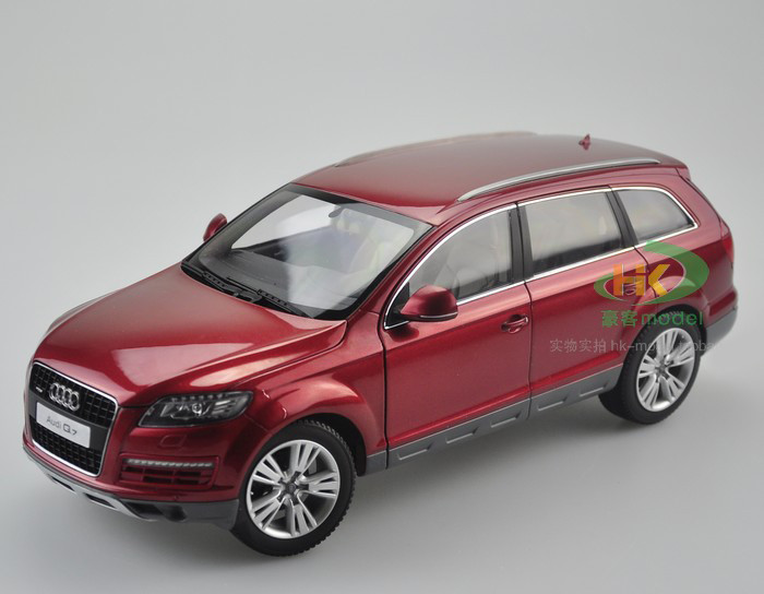 1/18 Kyosho 2009 Audi Q7 (Red) Diecast Car Model - LIVECARMODEL.com