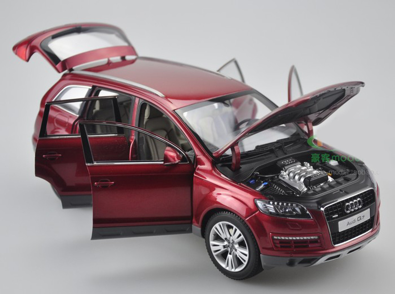 1/18 Kyosho 2009 Audi Q7 (Red) Diecast Car Model