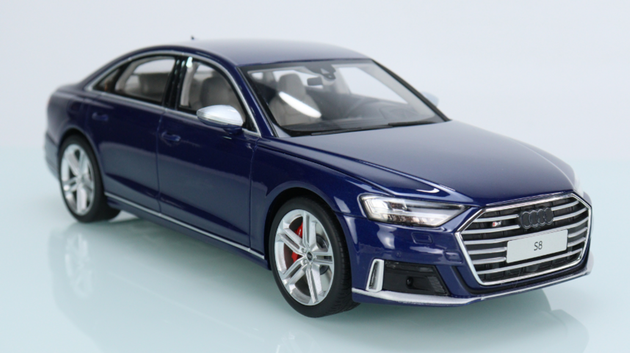 1/18 GT Spirit 2020 Audi S8 (Navarra Blue) Resin Car Model