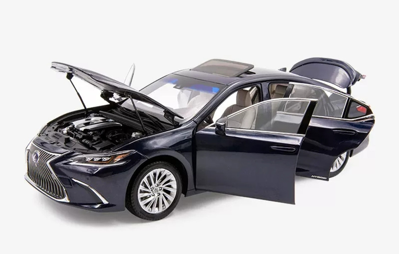 1/18 Dealer Edition 2019 Lexus ES ES 300H (Dark Blue) Diecast Car Model