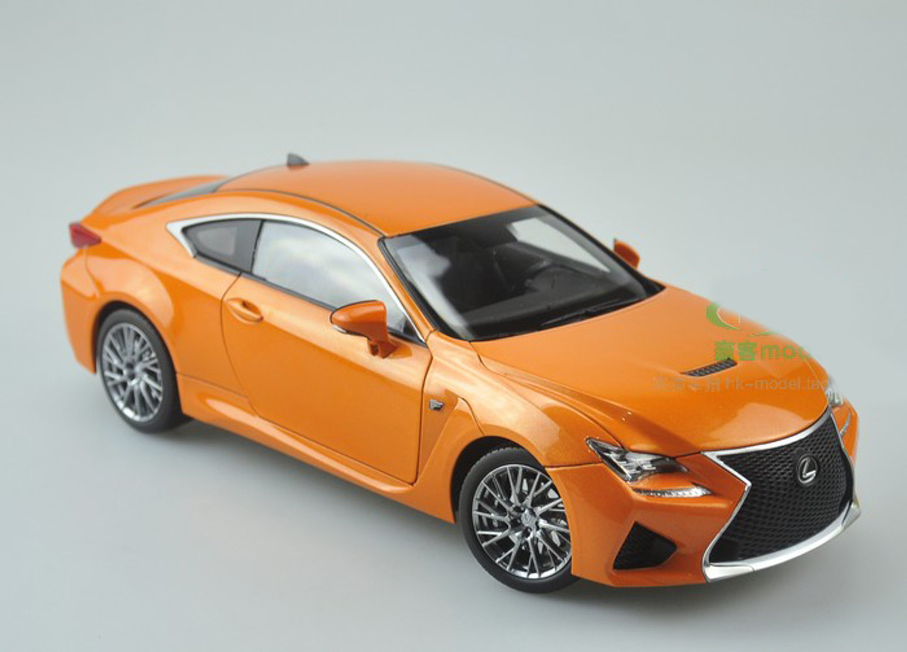 1/18 Dealer Edition Lexus RC F RCF (Orange) Diecast Car Model 