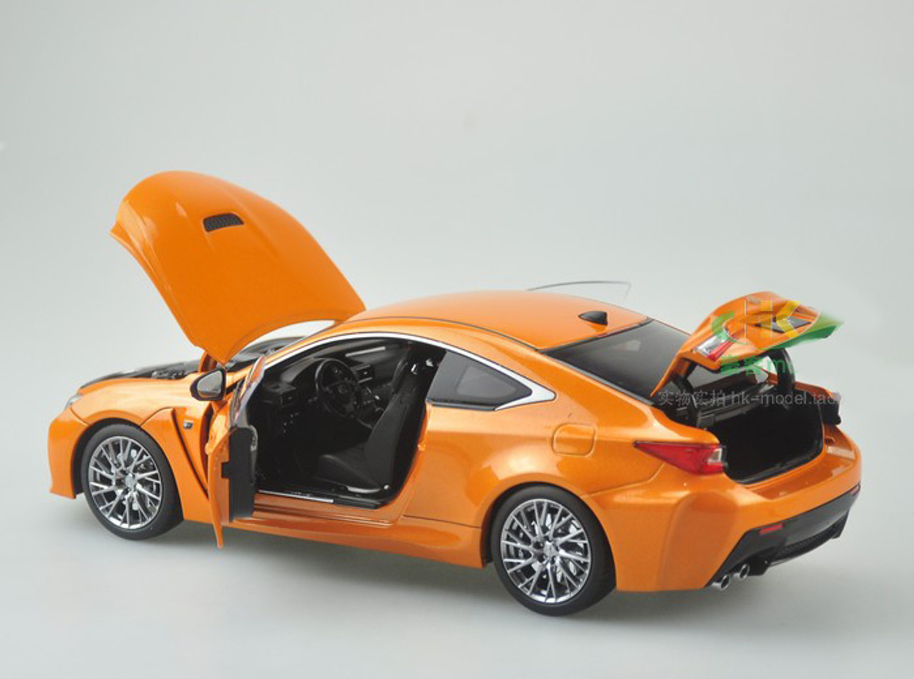 1/18 Dealer Edition Lexus RC F RCF (Orange) Diecast Car Model 