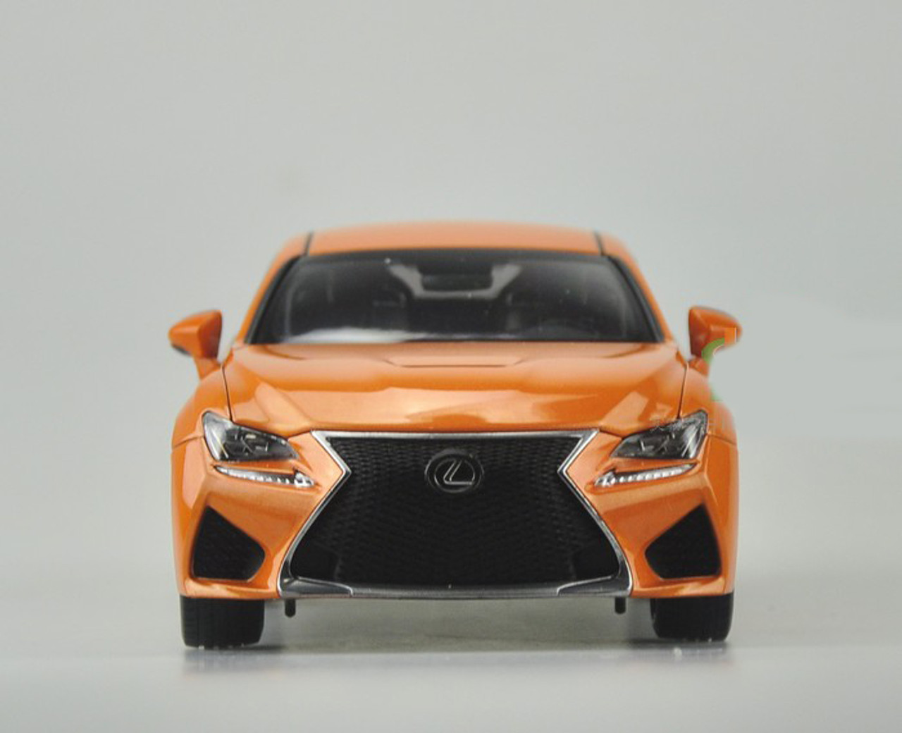 半額特販京商 レクサス RC F 1/18 ミニカー オレンジ LEXUS 乗用車