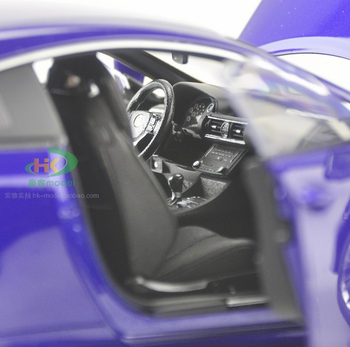 京商 samurai 1/18 レクサス RC F blue Kyosho Lexus RC F 1⁄18 Scale