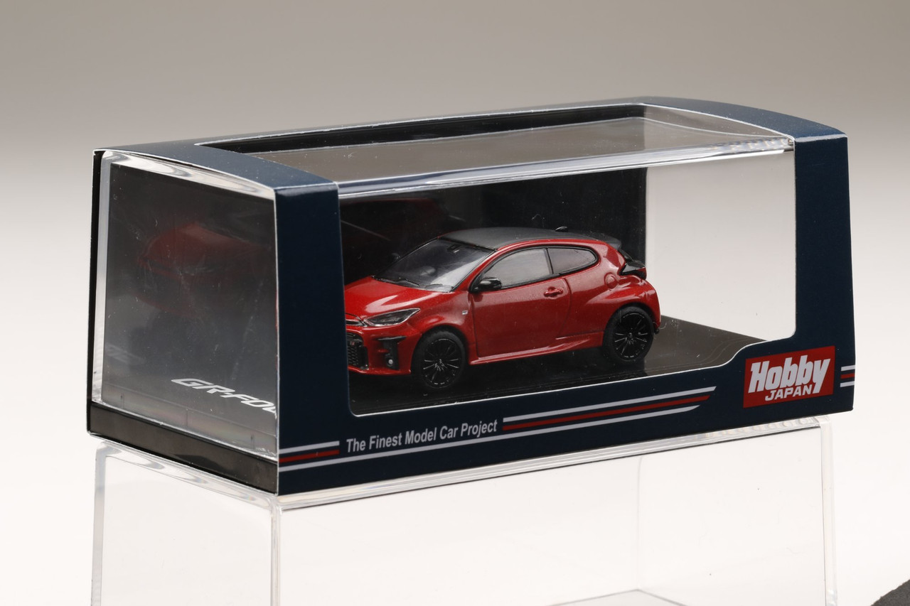 1/64 Hobby Japan Toyota GR Yaris RZ High-performance (Dark Red) Diecast Car Model