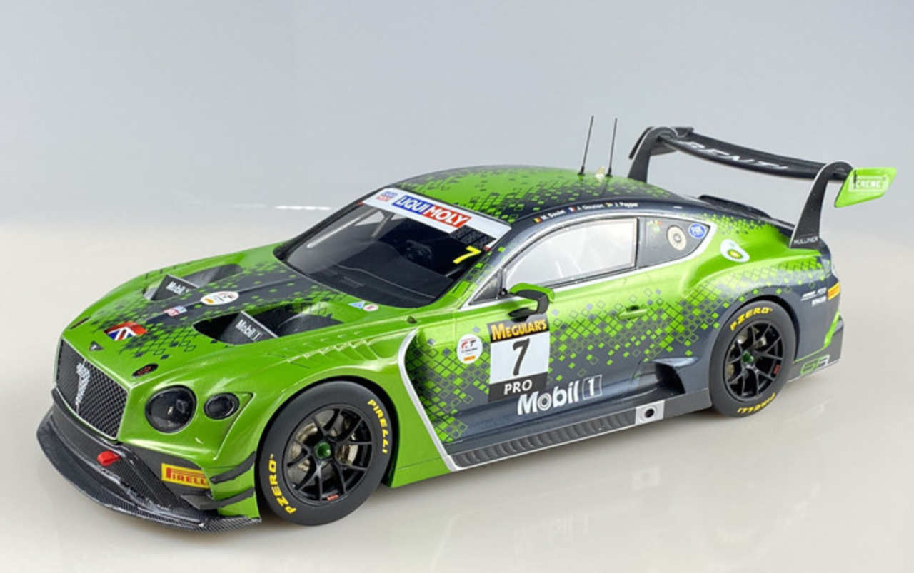 1/18 2020 Bentely Continental GT3 #7 Resin Car Model