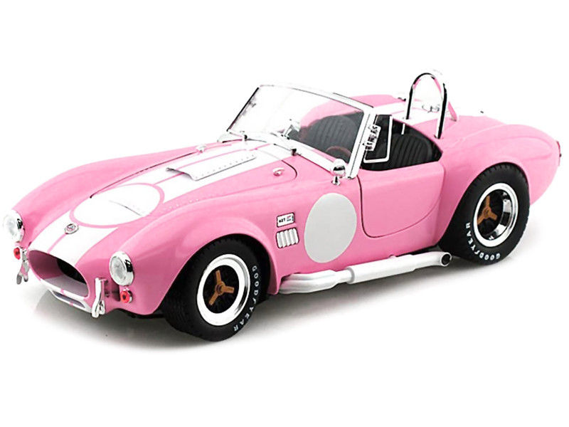 1/18 Shelby Collectibles 1965 Ford Mustang Shelby Cobra 427 S/C (Pink) Diecast Car Model