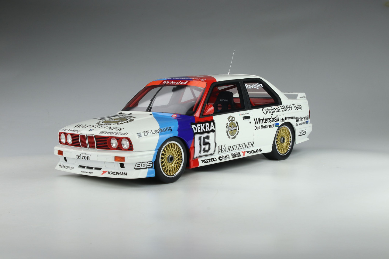 1/12 OTTO BMW E30 M3 Warsteiner (G055) #15 RAVAGLIA Car Model -  LIVECARMODEL.com