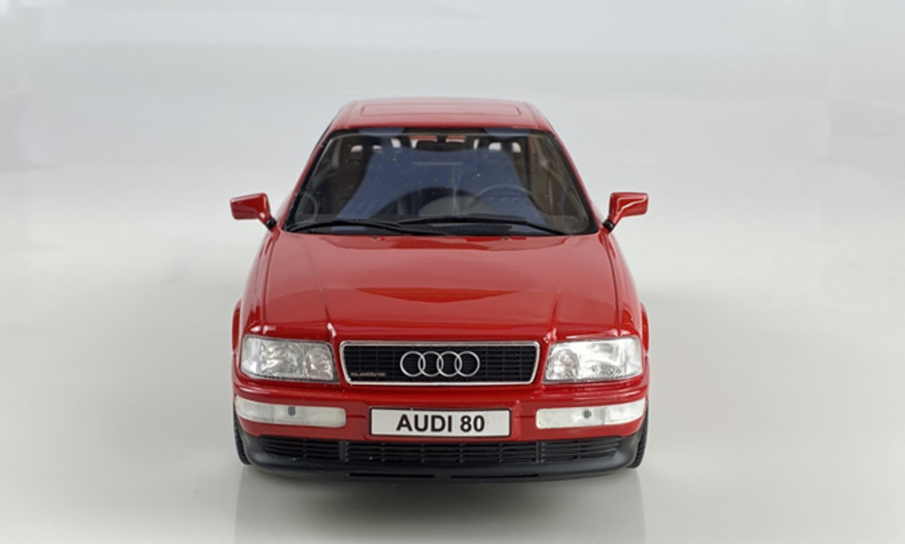 1/18 OTTO Audi 80 (B4) Quattro Competition Red Resin Car Model