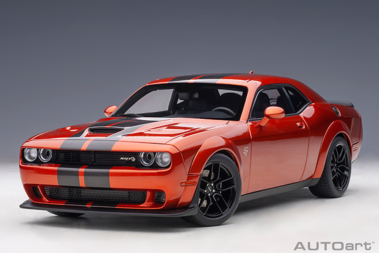 1/18 AUTOart 2018 Dodge Challenger SRT Hellcat Widebody (Orange