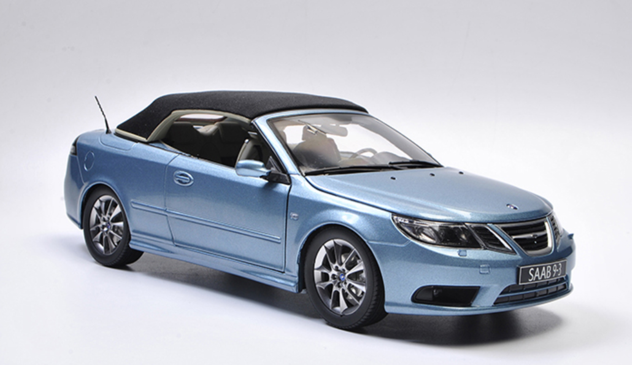 Details about   SAAB 9-3 Convertible 2,0 Turbo Vector Arctic White MY2009 1/18 Collectable