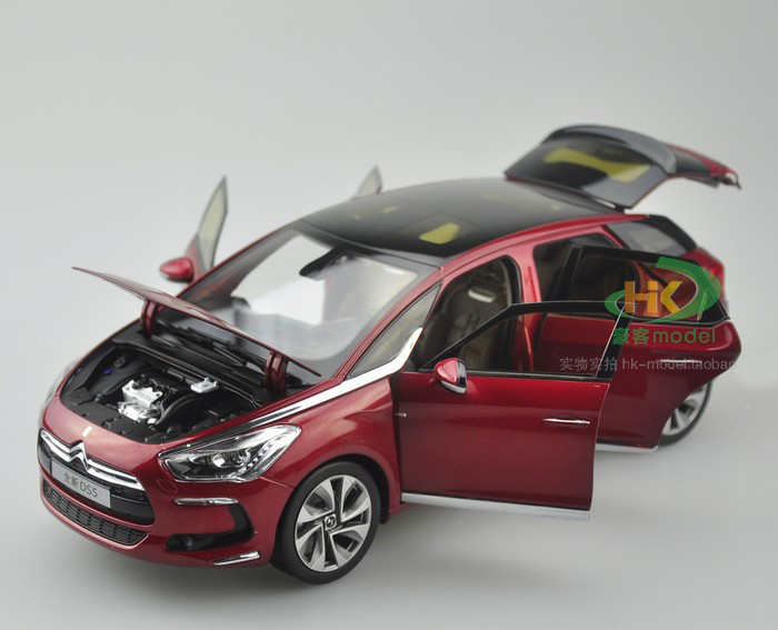 RARE 1/18 Dealer Edition Citroen DS5 (Red) - LIVECARMODEL.com
