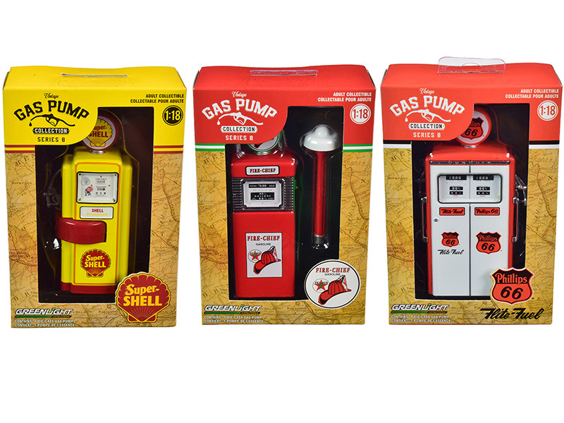 グリーンライト製ガスポンプ Vintage Gas Pump