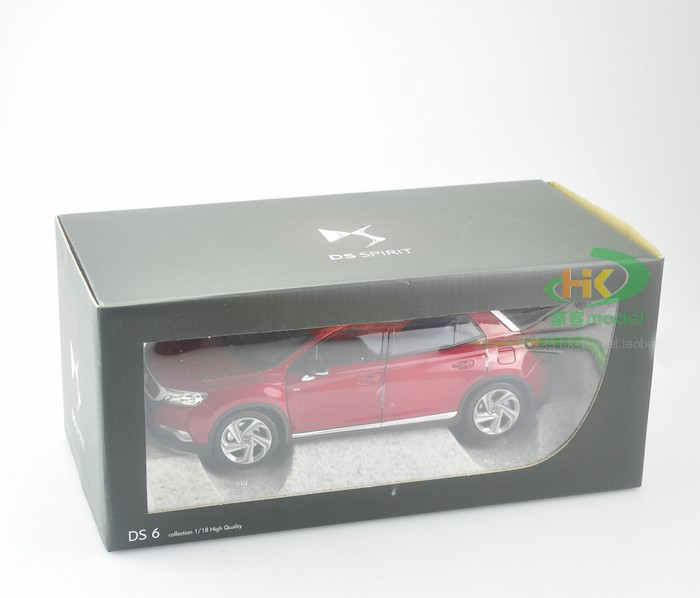 RARE 1/18 Dealer Edition Citroen DS6 (Red) - LIVECARMODEL.com