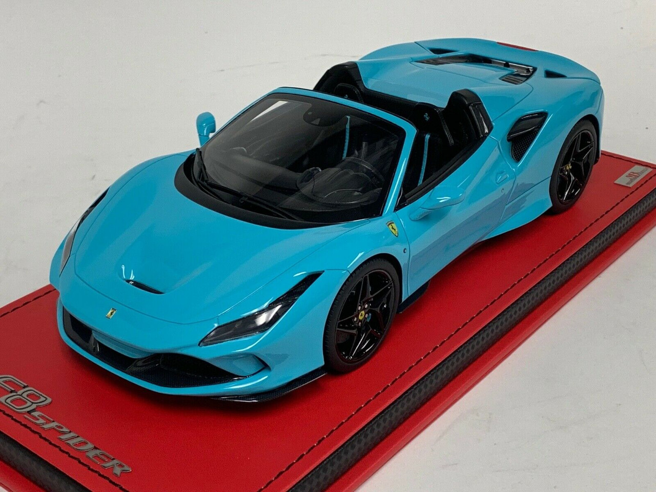 1/18 MR Collections Ferrari F8 Tributo Spider (Baby Blue) Resin Car Model Limited