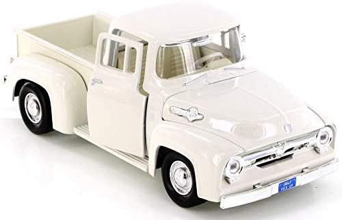1956 Ford F-100 Pickup - Timeless Legends - White - 1/24 Diecast