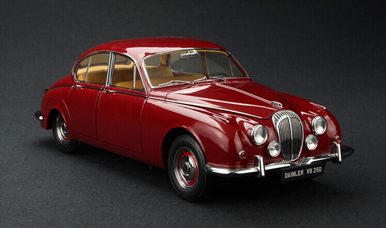 1/18 Paragon Jaguar MK2 Daimler V8 - 250 (Red) Diecast Car Model