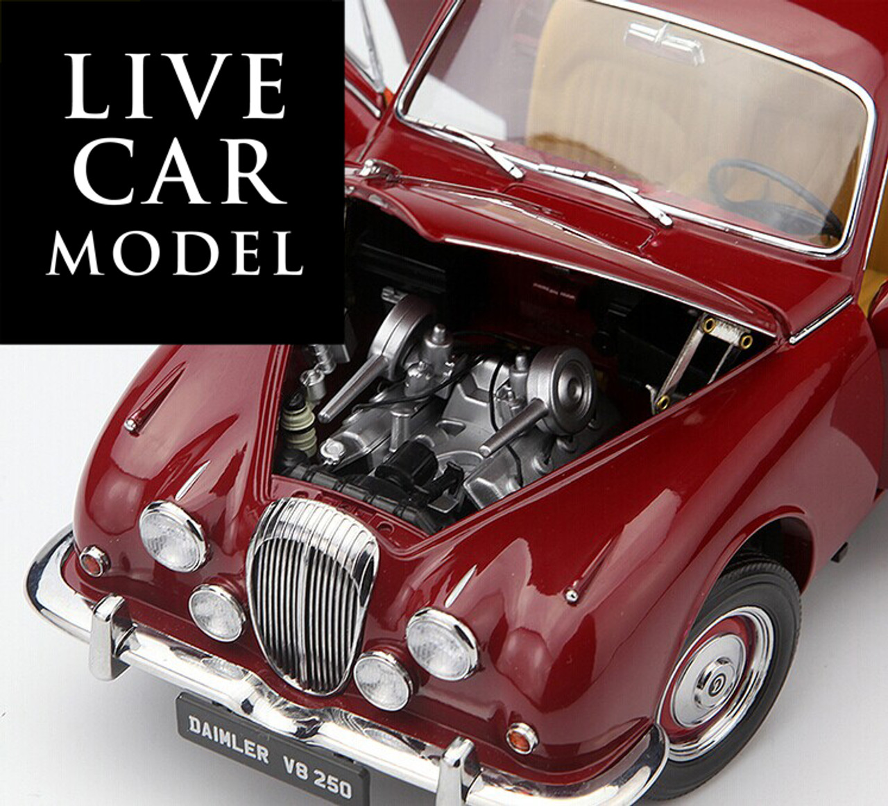 ミニカー1/18 箱あり PARAGON Jaguar Mk Ⅱ No.5パラゴン