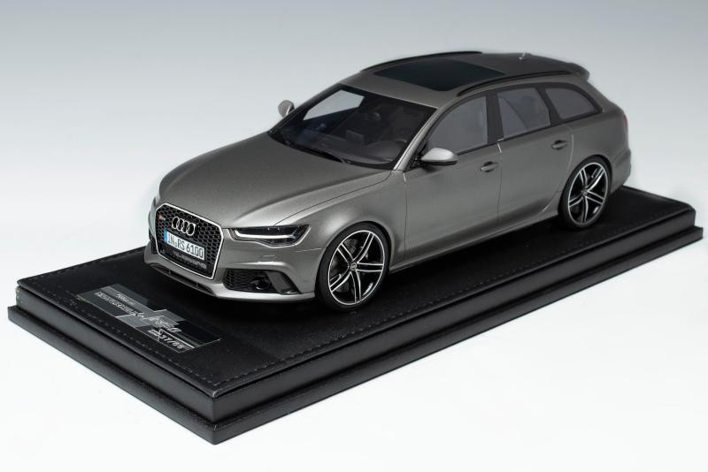 MOTORHELIX 1/18 ナルドグレー　Audi RS6 Avant 1/18 Motorhelix Audi RS6 Avant (Matte Grey) Resin Car Model w