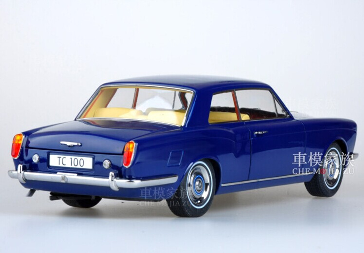 1/18 Paragon 1968 Rolls-Royce Silver Shadow Mulliner Park Ward Coupe (Blue) Diecast Car Model